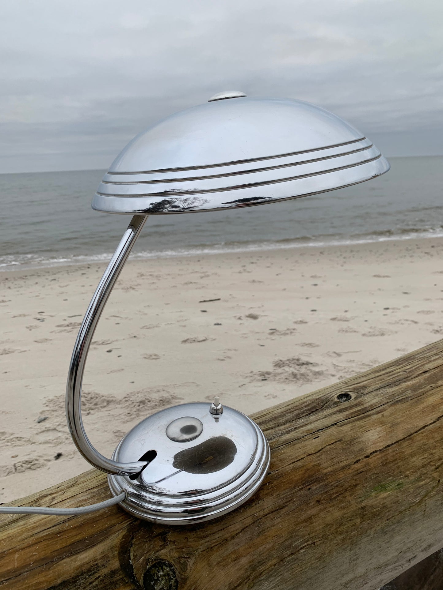 Helo vintage lampa - Krom