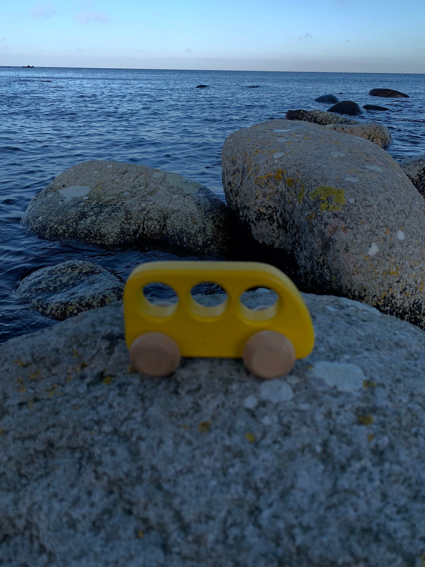 Träbuss för de minsta
