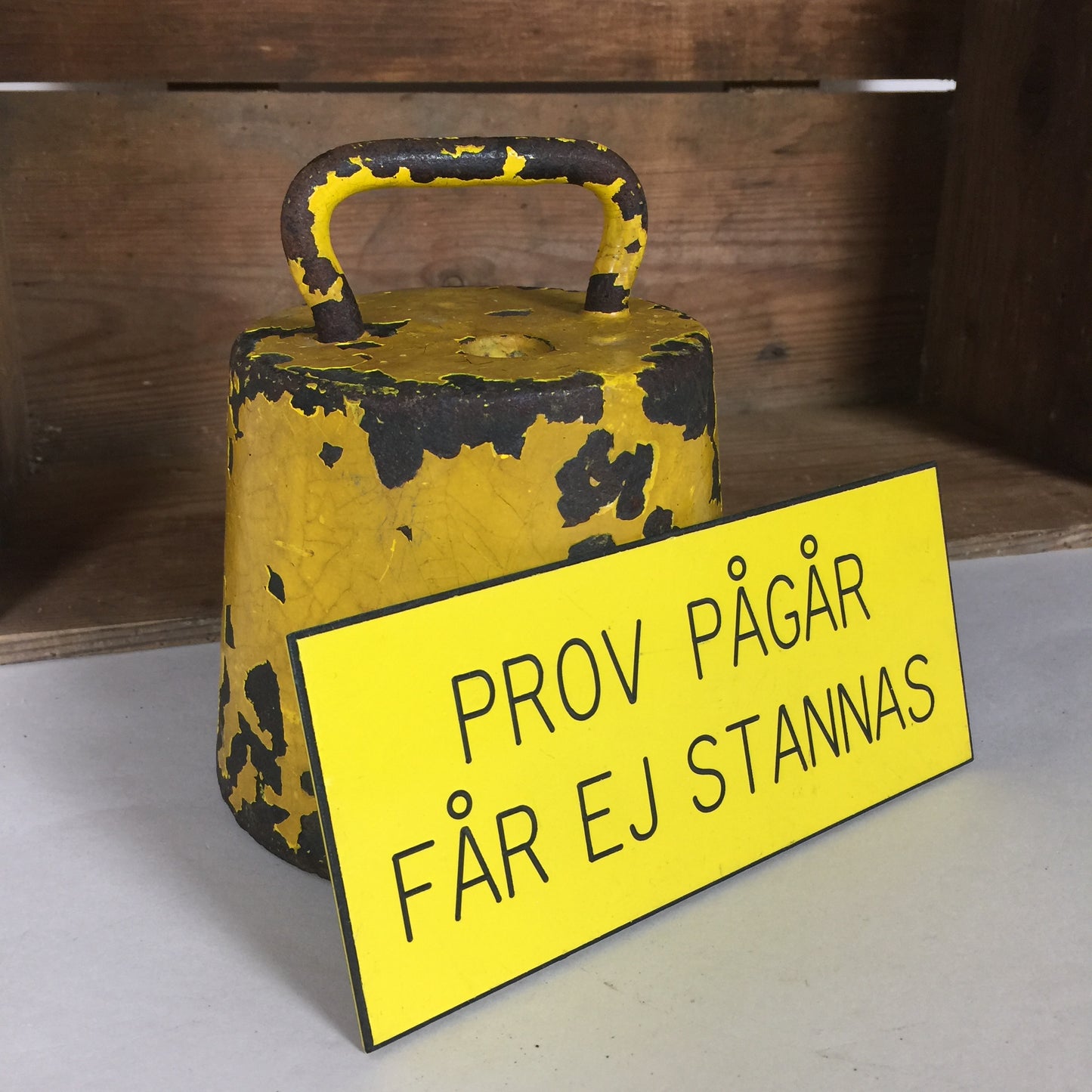 Rolig liten skylt från Sverige