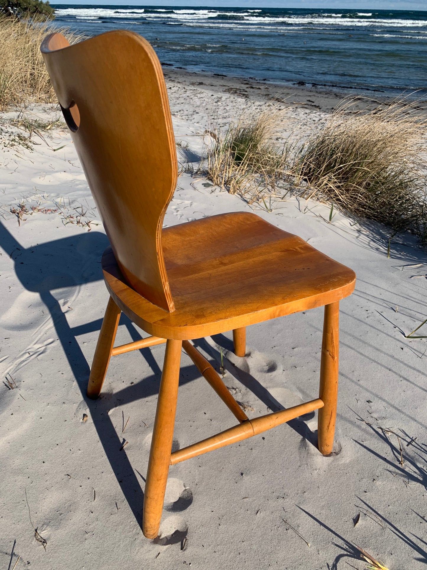 Stol med snygg design