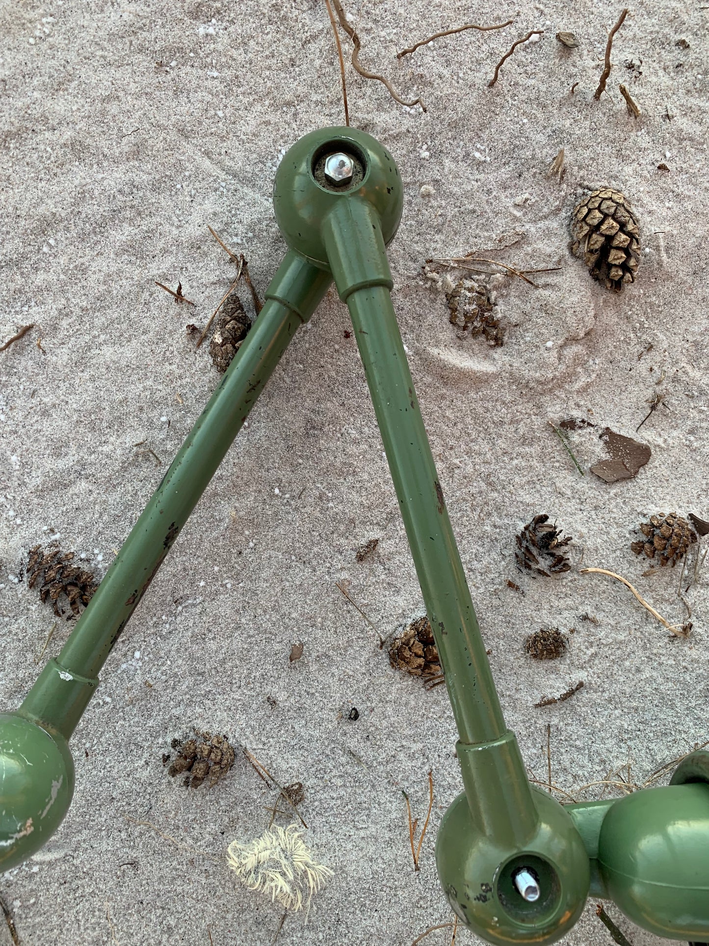 Jieldé vägg-/taklampa med 2 armar - Grön