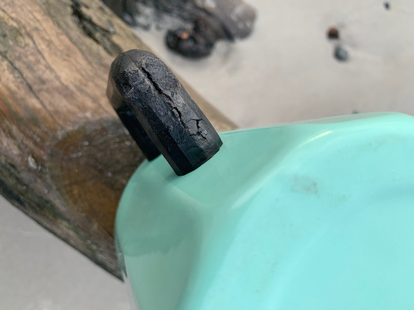 Emaljkanna från Glud och Marstrand