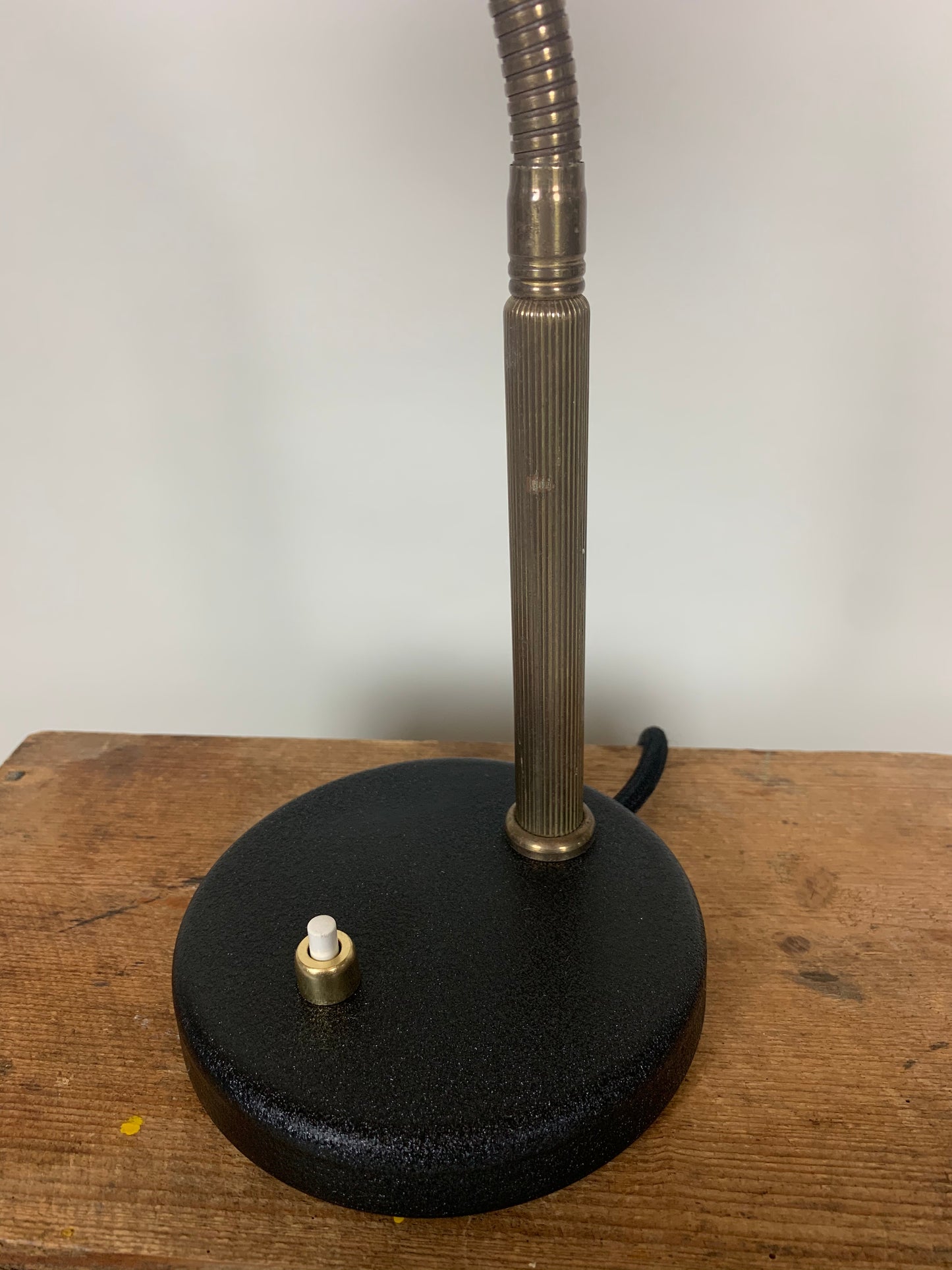 Vintage lampa med flex arm - Svart