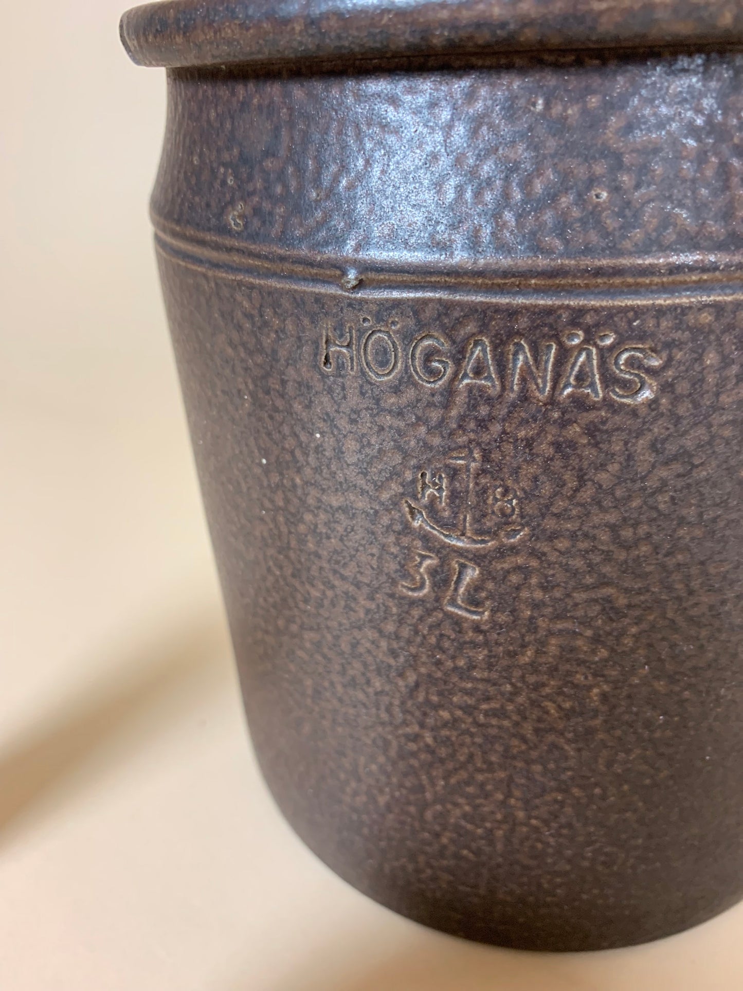 Pickelburk från Höganäs 3 L