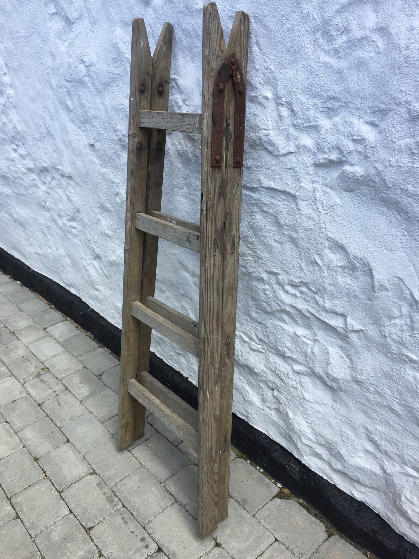 Stege med vacker patina