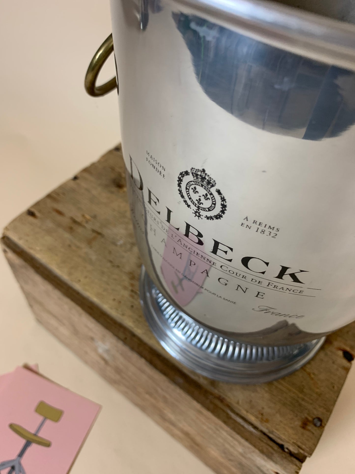 Champagnekylare i vintageversion