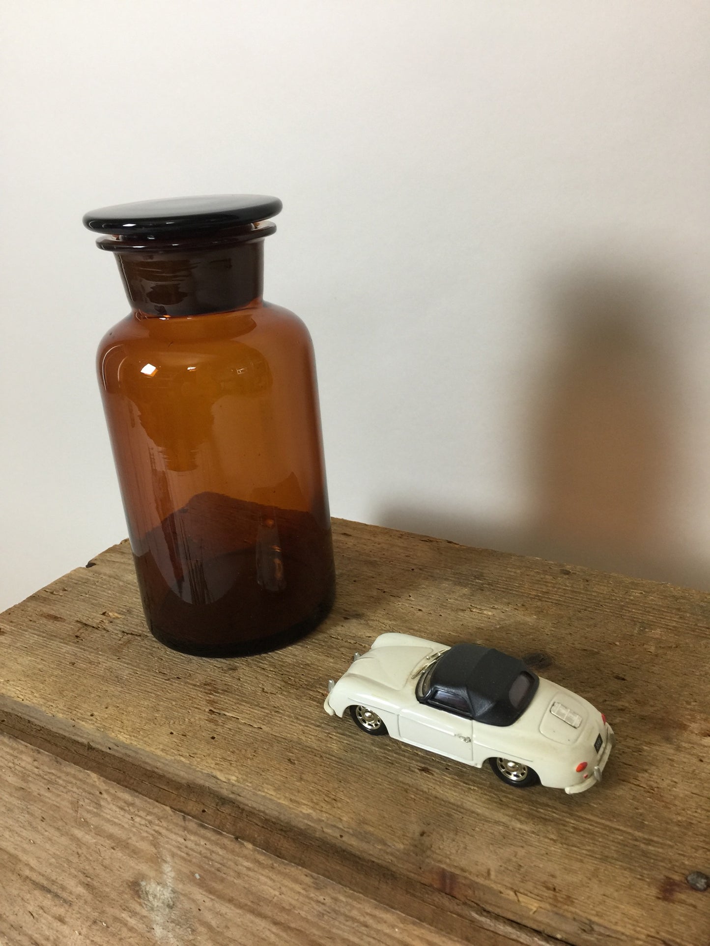 Apotekglas med lock