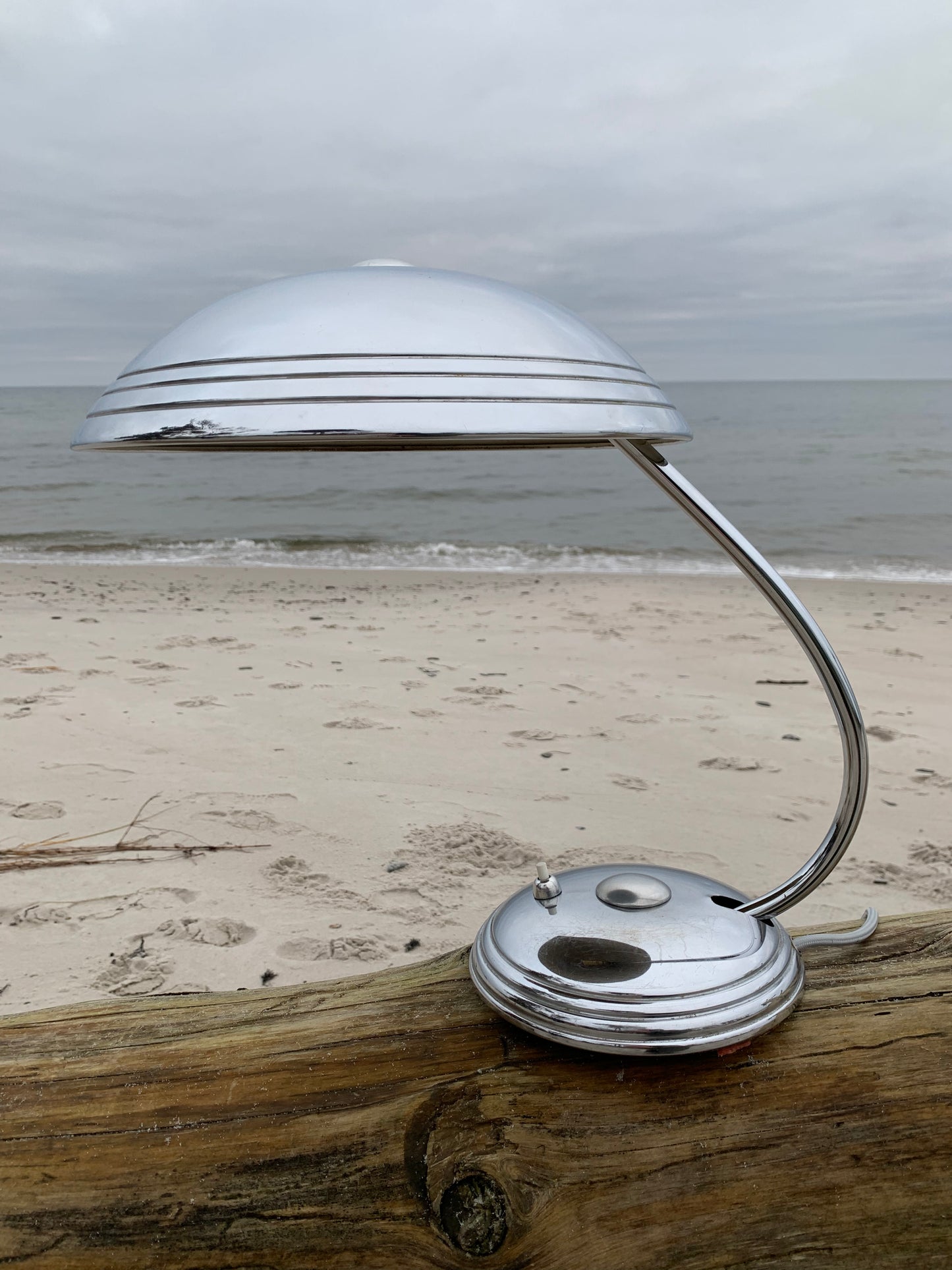 Helo vintage lampa - Krom
