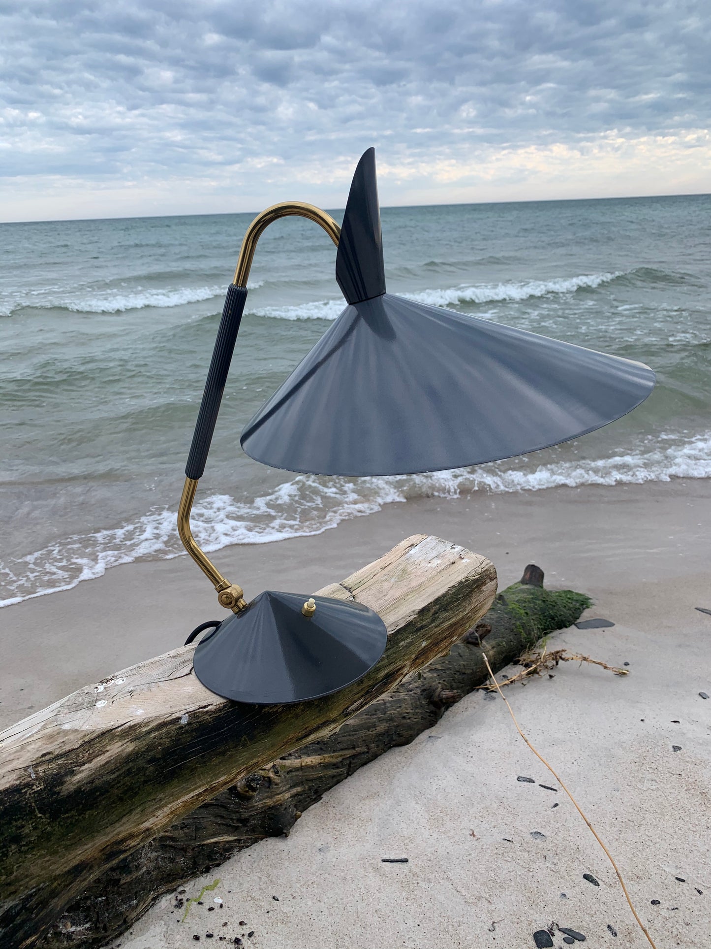 Sällsynt Hala bord/vägg vintage lampa