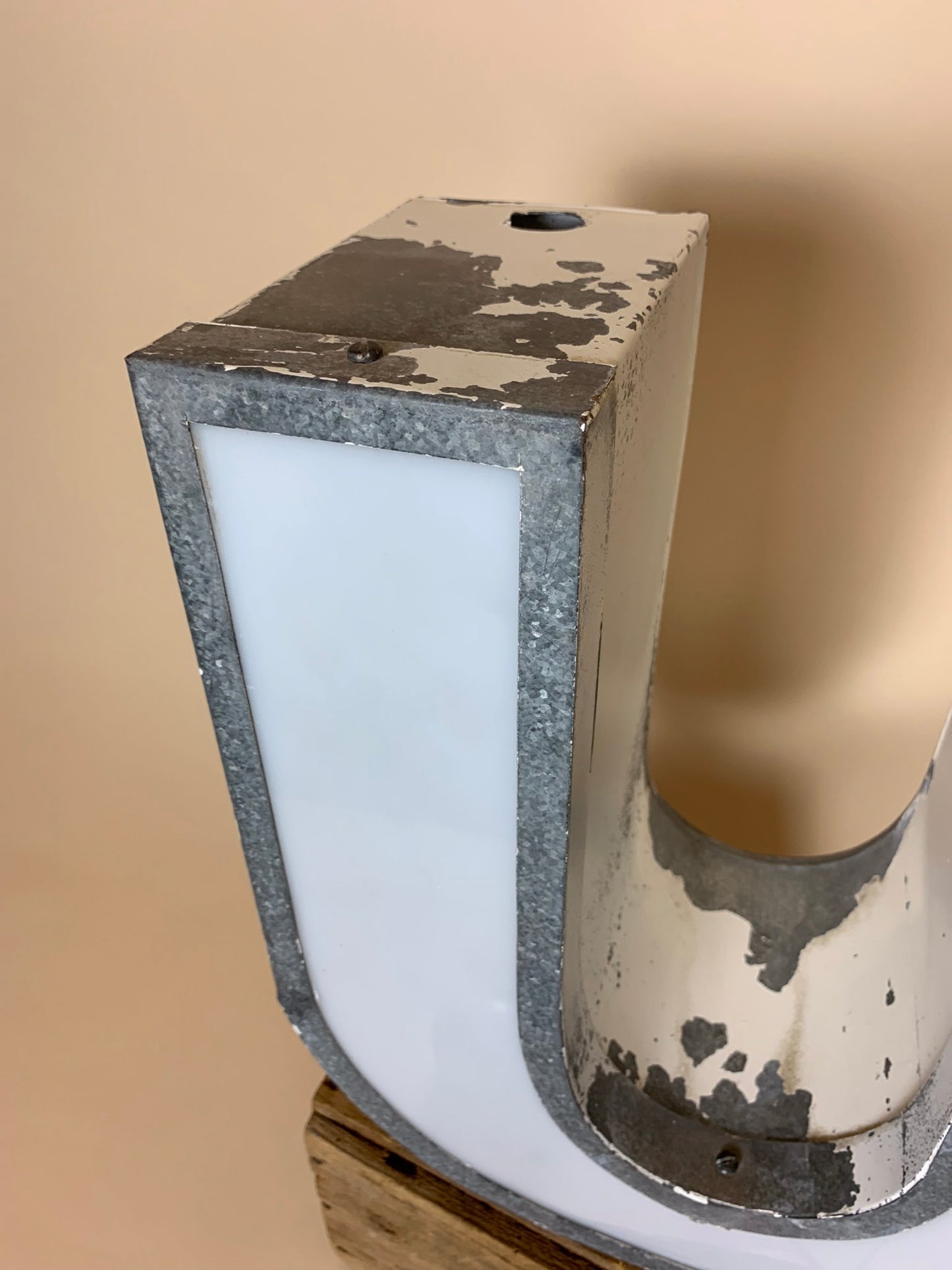 Bokstaven U med ljus