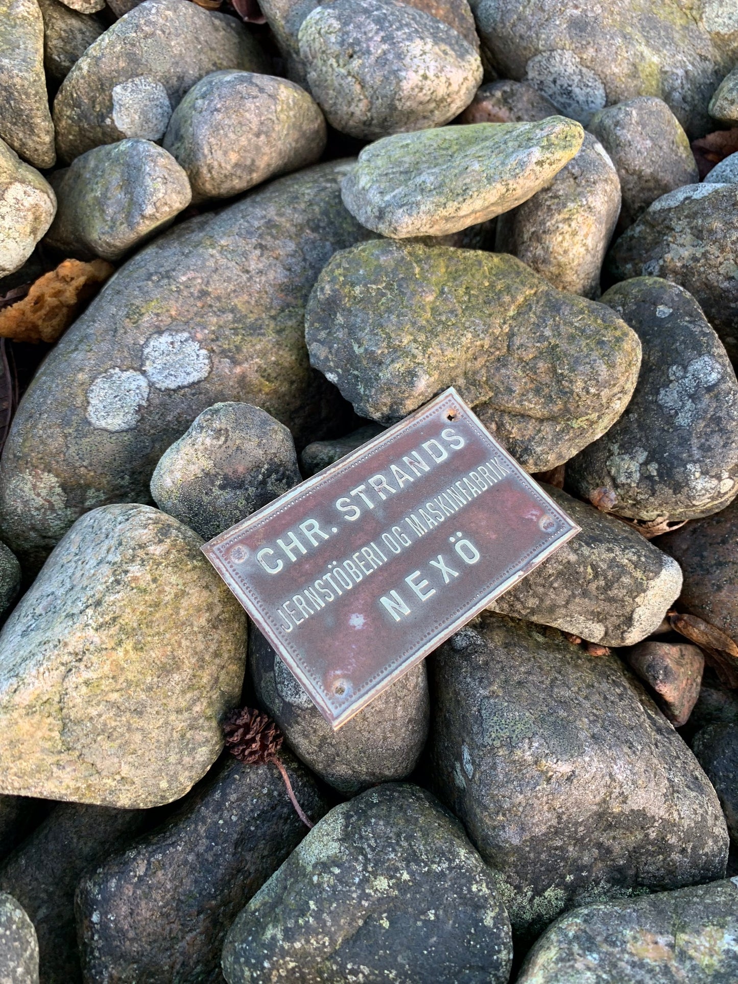 Rolig liten skylt från Nexø