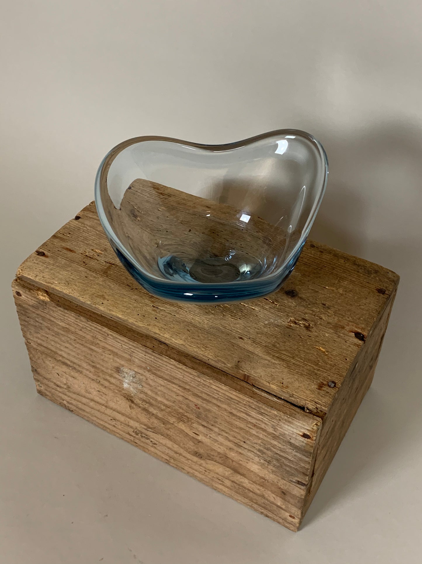 Holmegaard glasskål - Blå