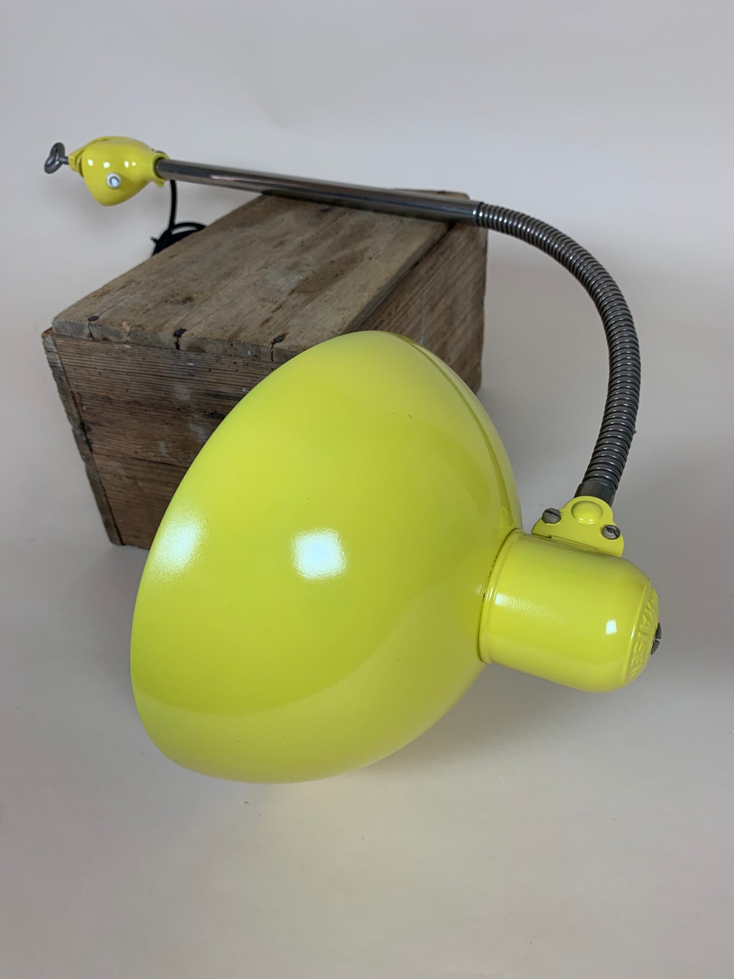 Kaiser Idell arkitektlampa med flexarm - Gul