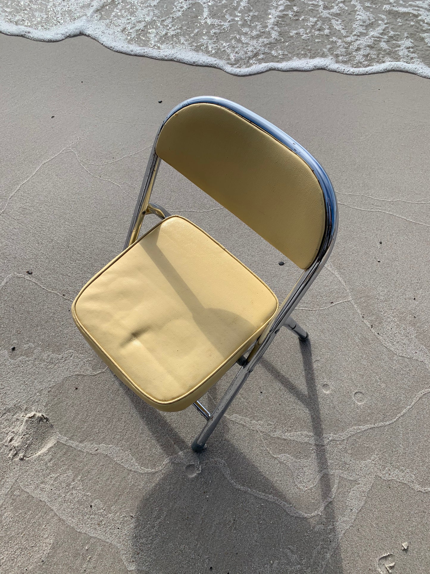 Barnfällbar stol från 1950-talet