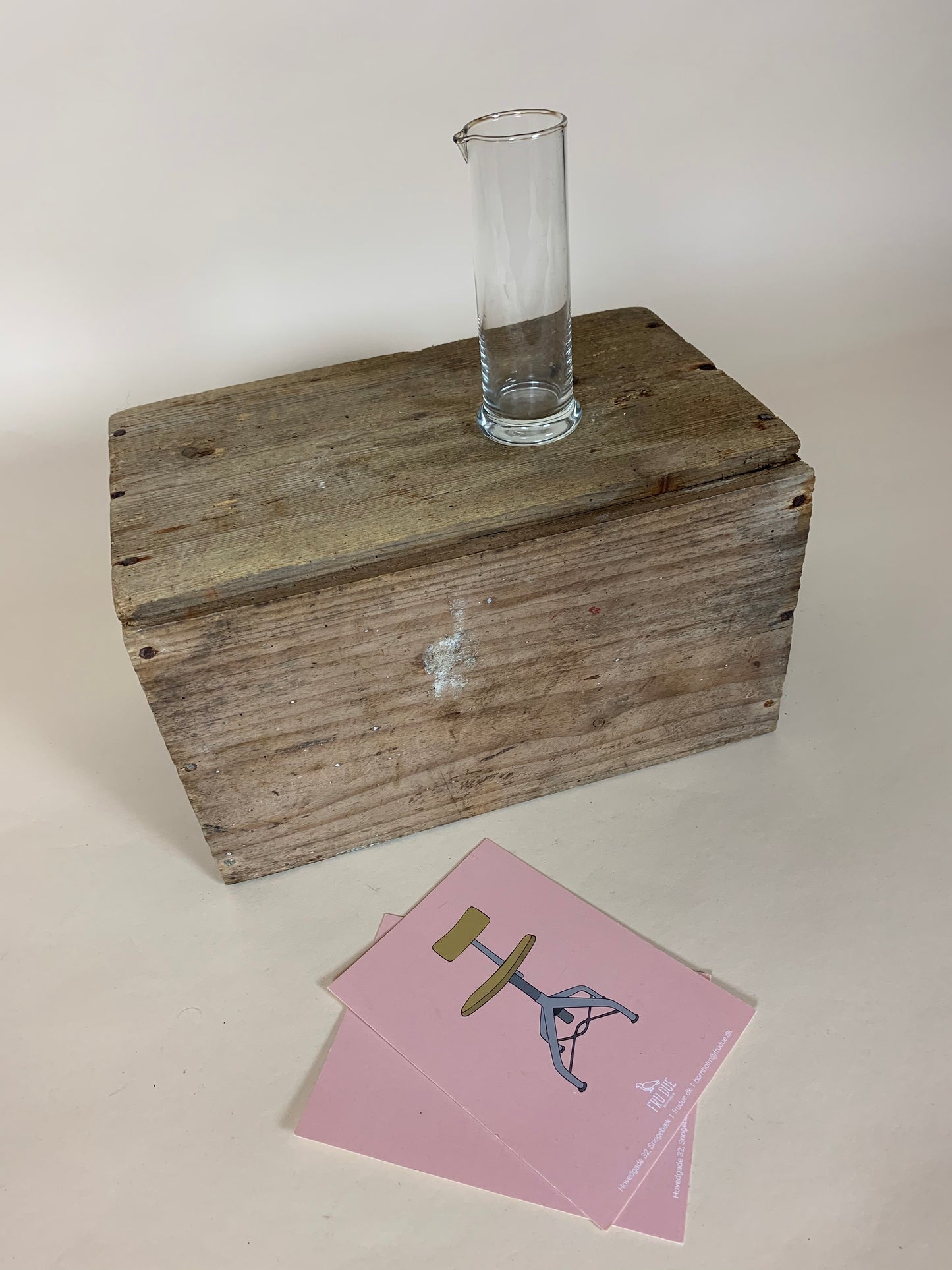 Laboratorieglas med rund botten