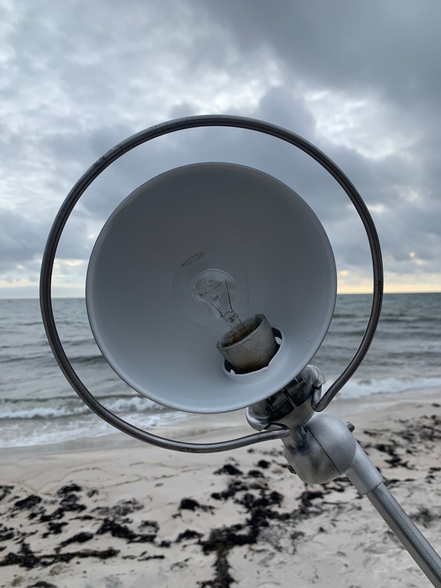 Jieldé bordslampa med svängd arm