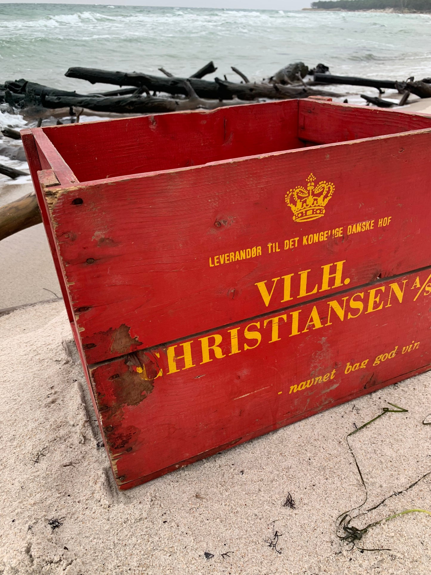 Vilh. Christiansen vinlåda
