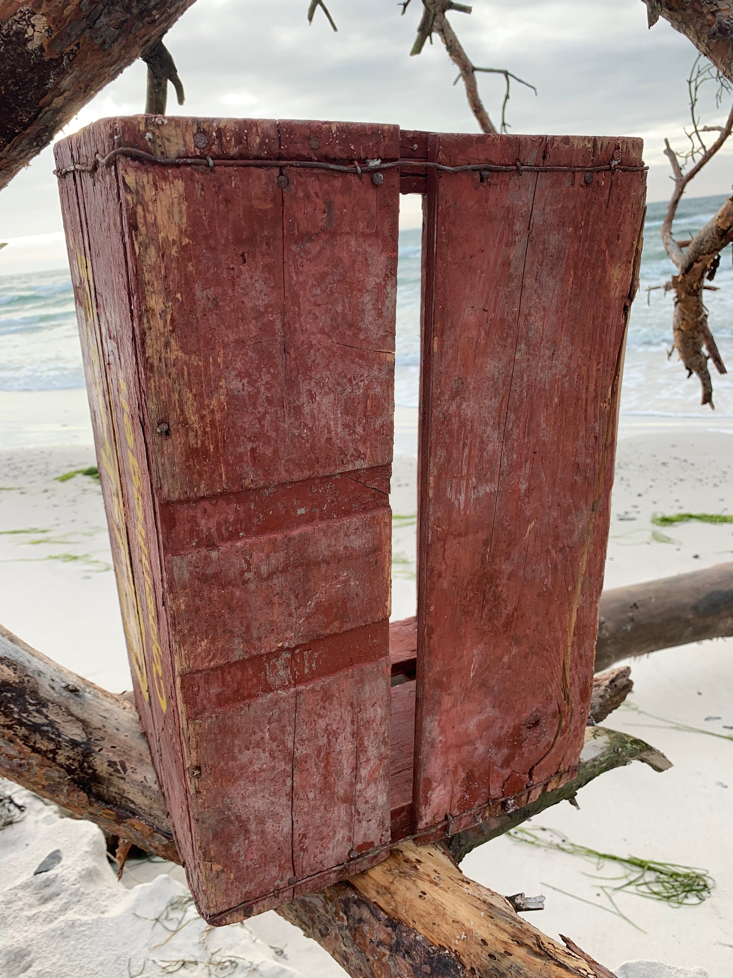 Gammal öllåda från Carlsberg