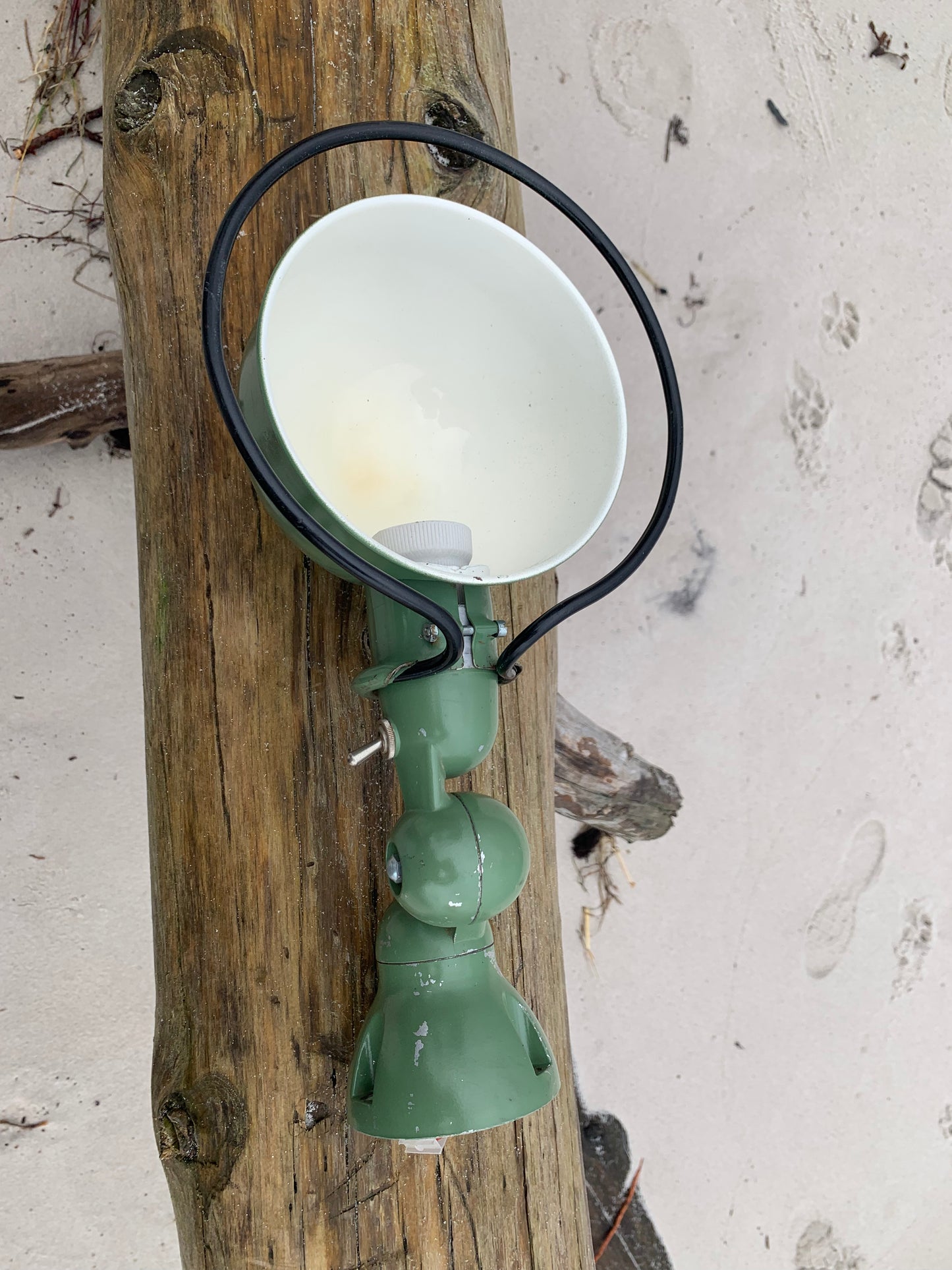 Jieldé vägglampa - Grön