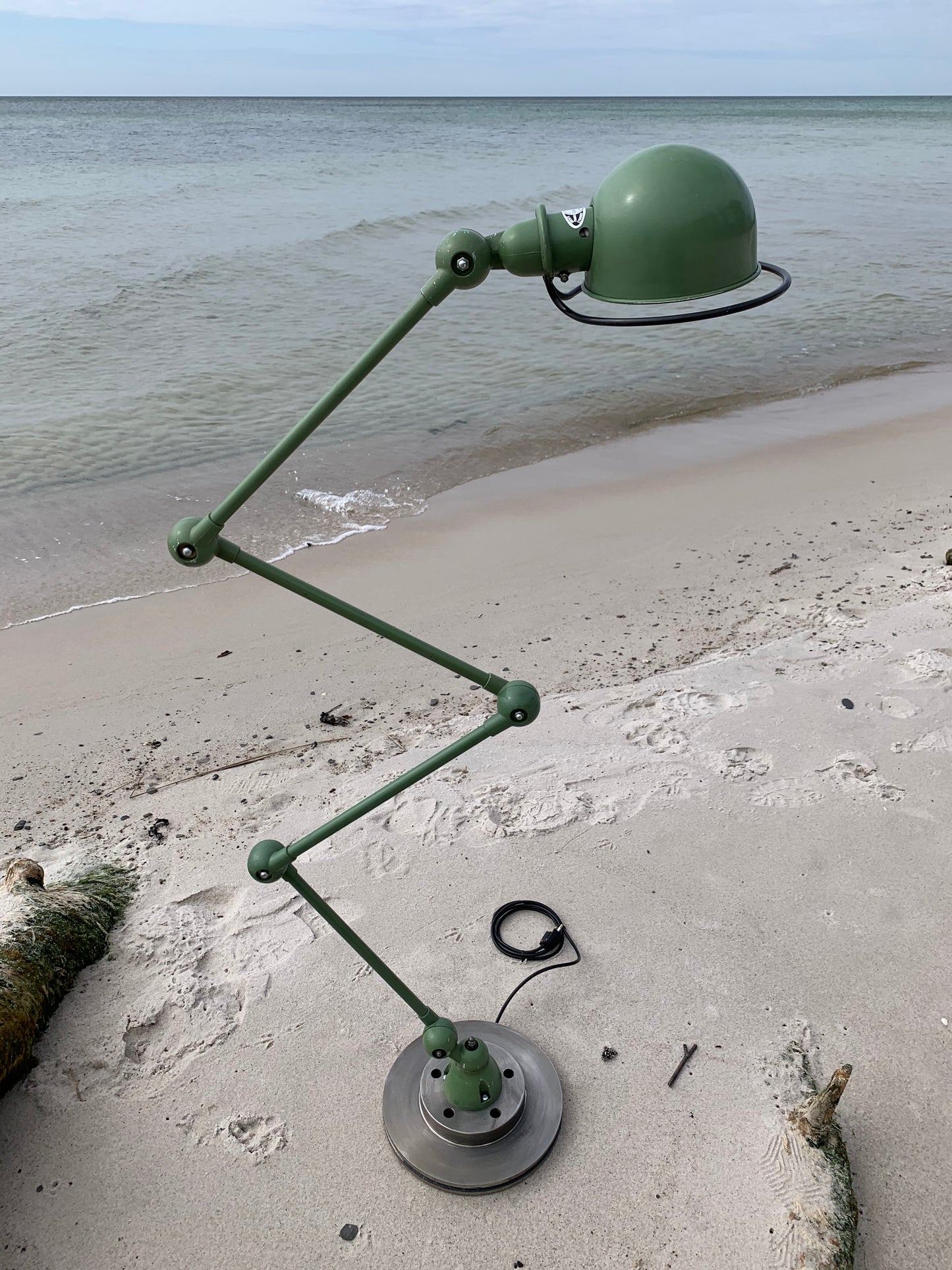 Jieldé golvlampa med 4 armar - Grön