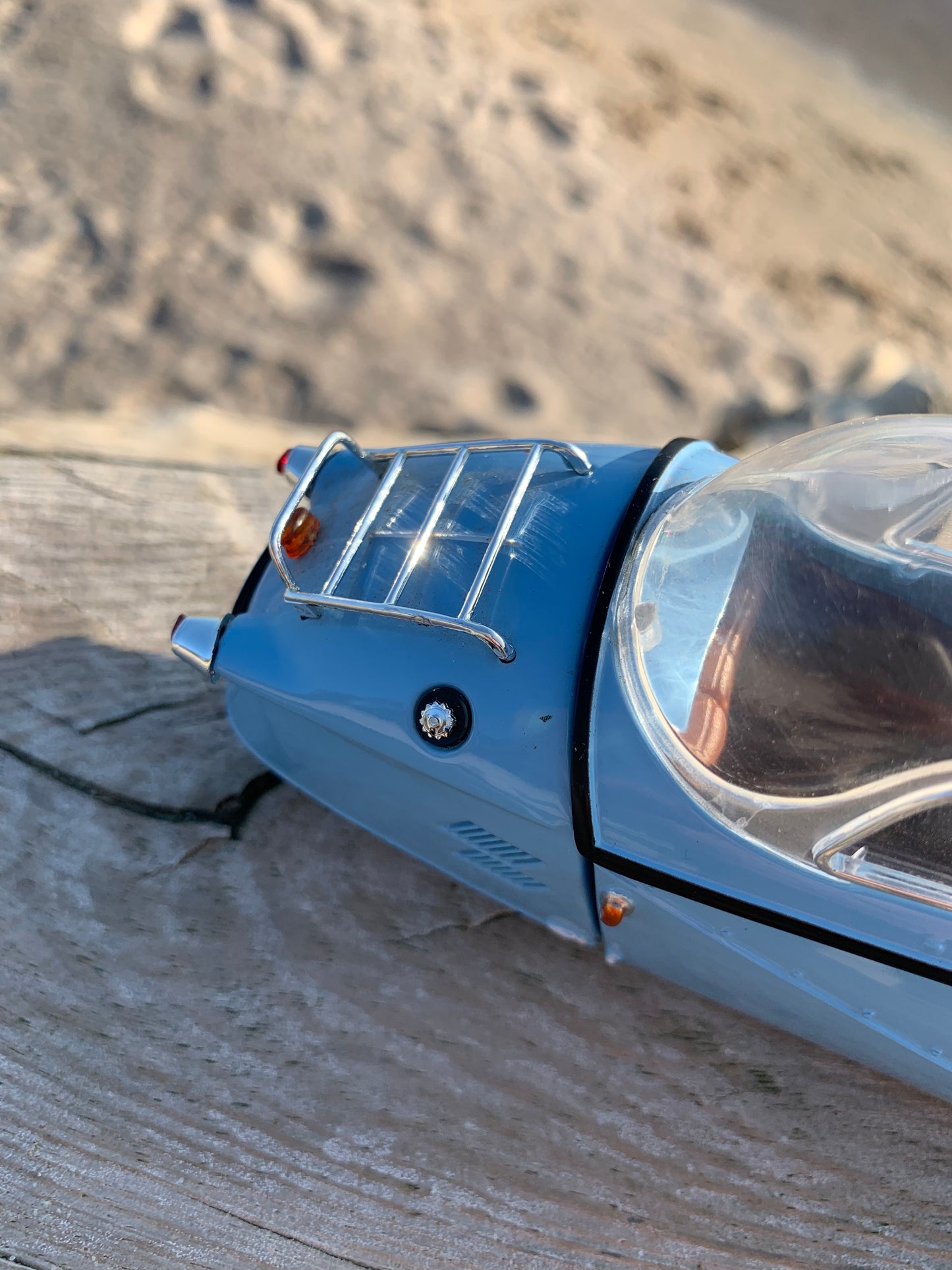 Messerschmidt hyttskoter - Ljusblå