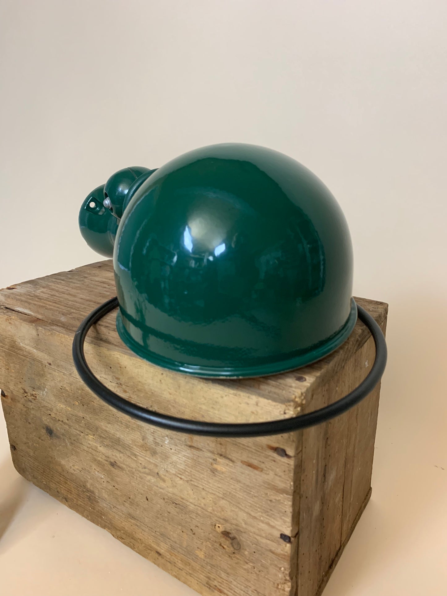 Grön Jieldé vägglampa