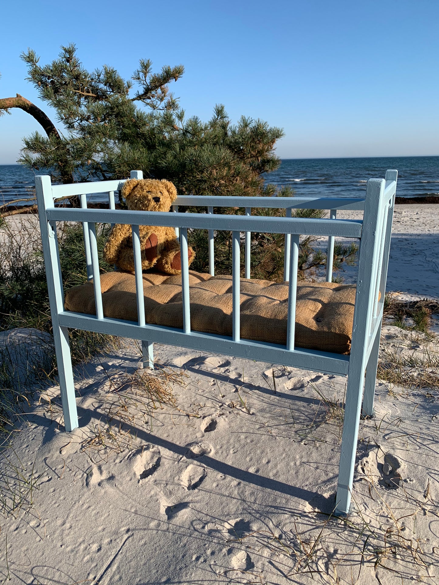 Docksäng med madrass
