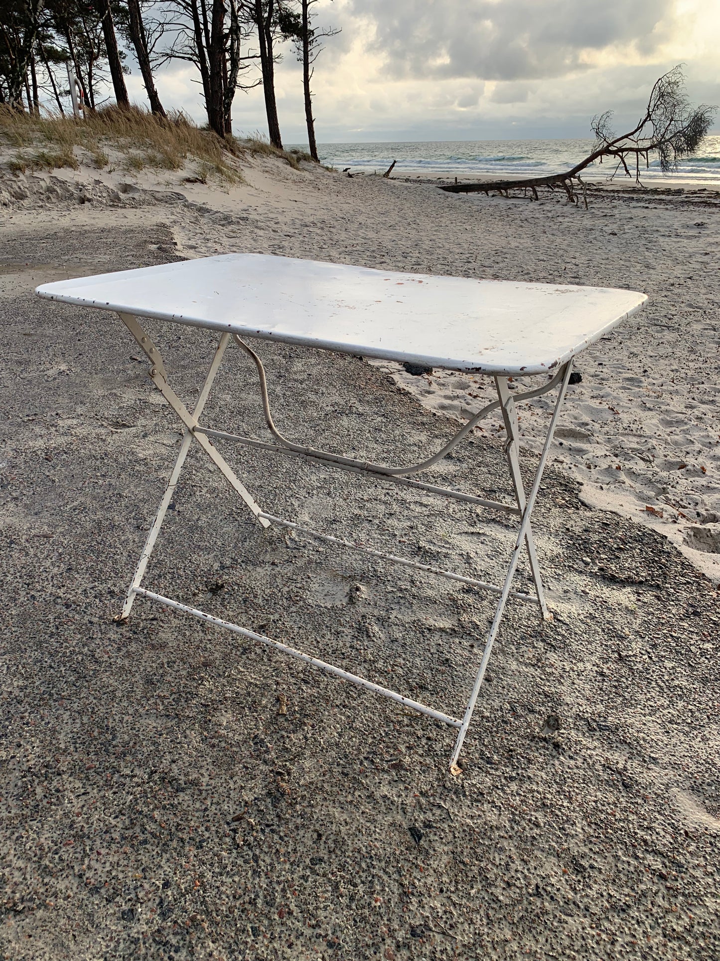 Franskt hopfällbart bord