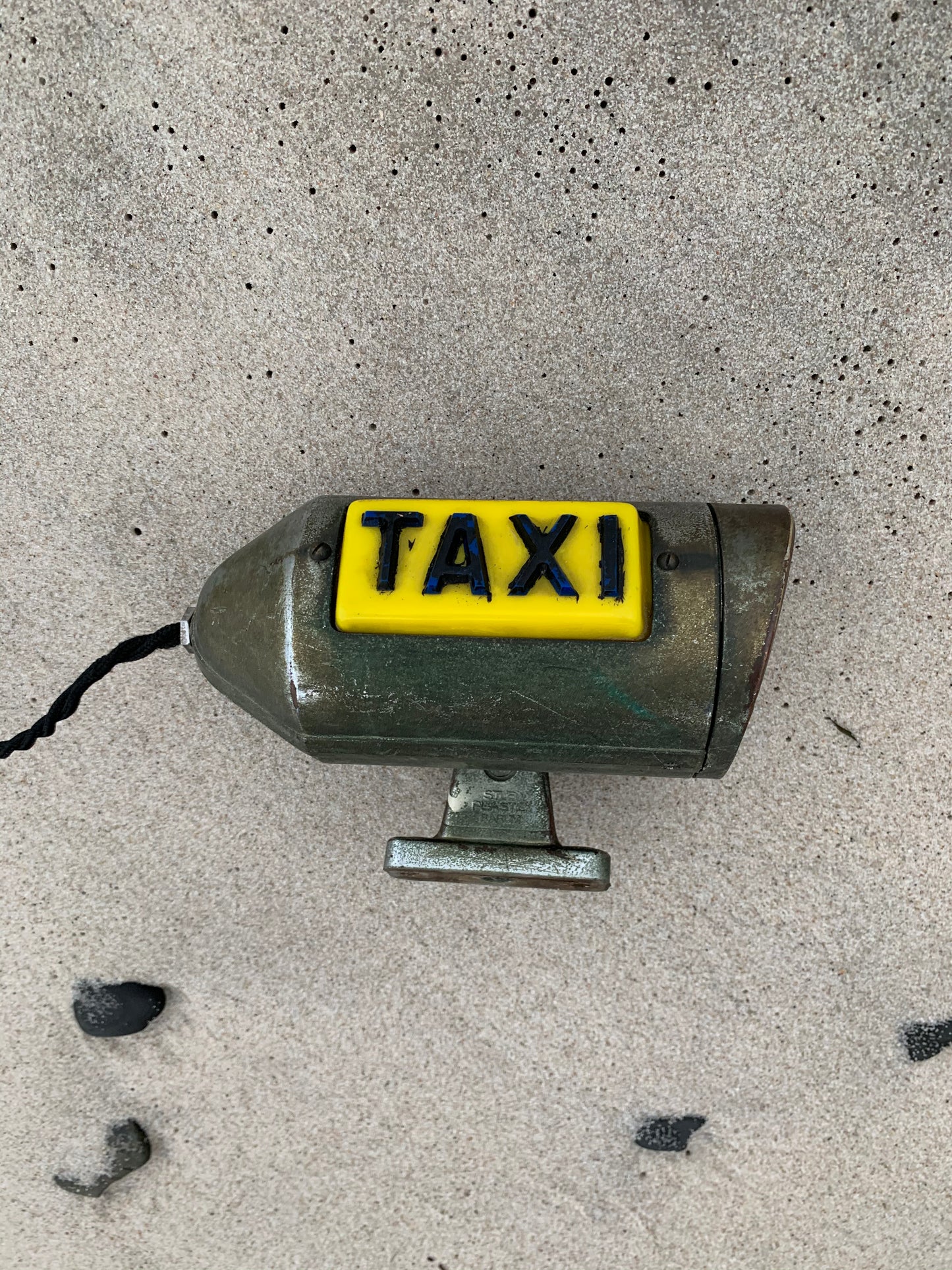 Taxi ljus skylt