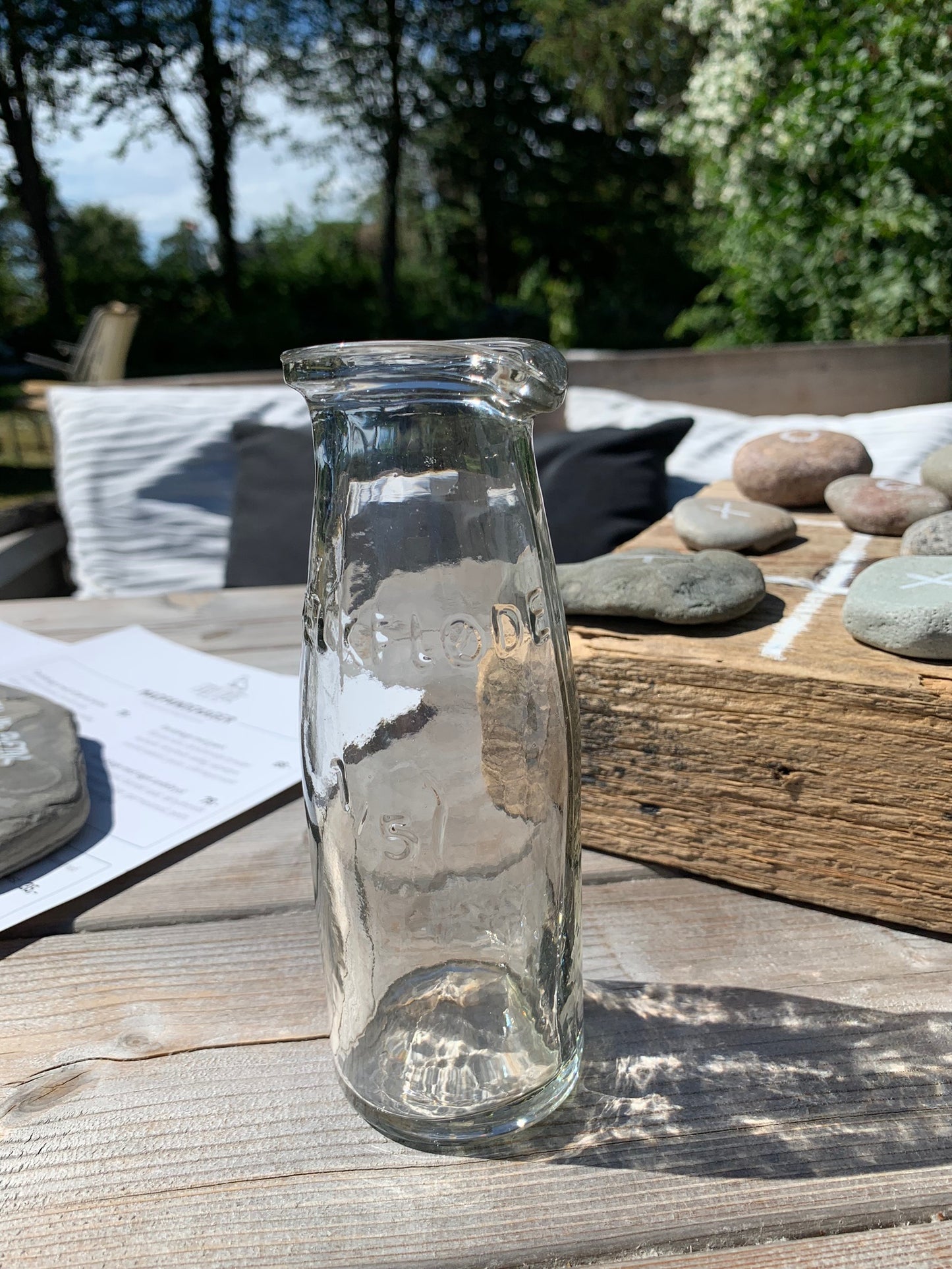 Mjölk - gräddflaska 1/5 liter
