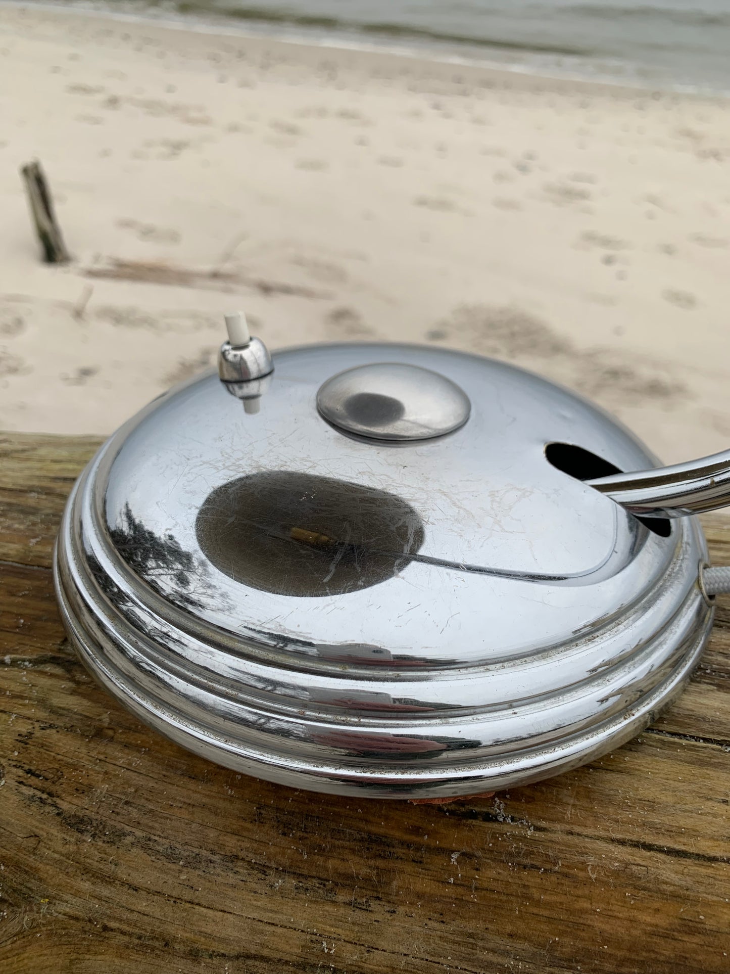 Helo vintage lampa - Krom