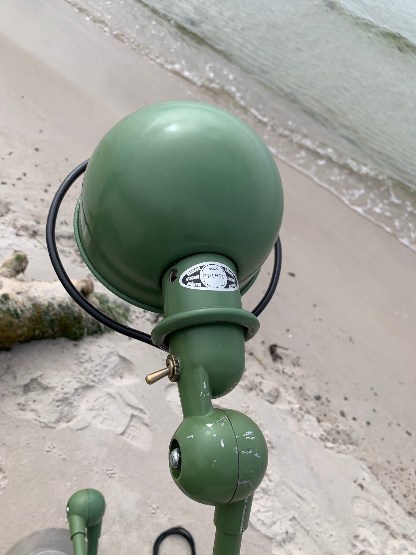 Jieldé golvlampa med 4 armar - Grön