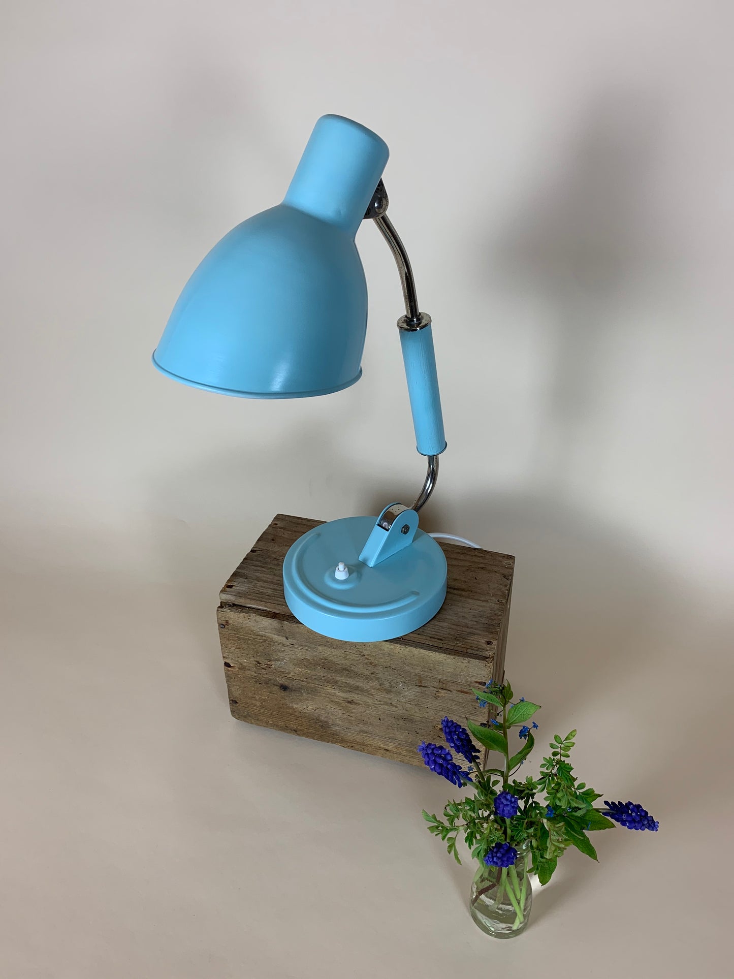 Vintage lampa designad av Christian Dell för Koranda
