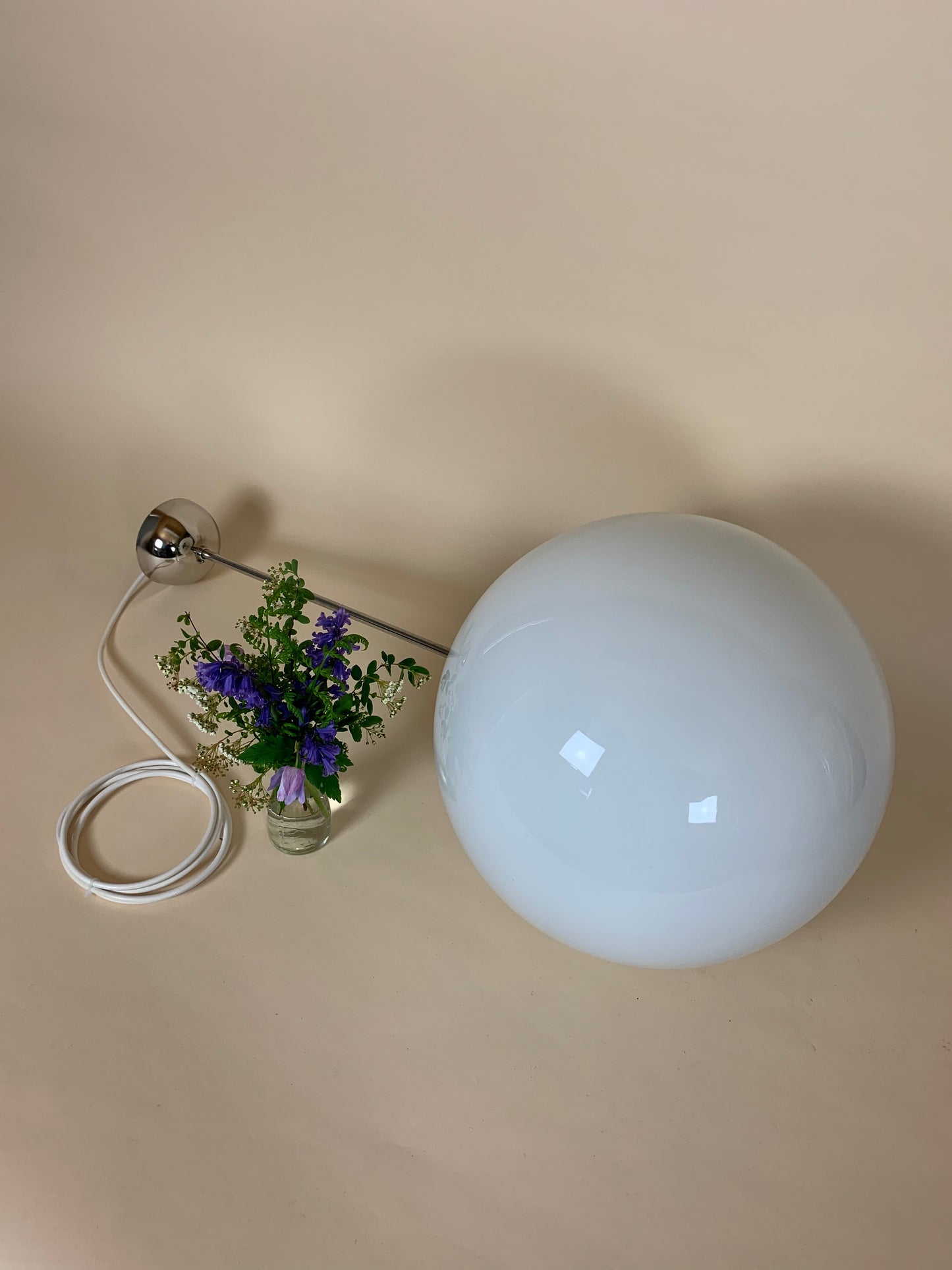 Glaskupollampa