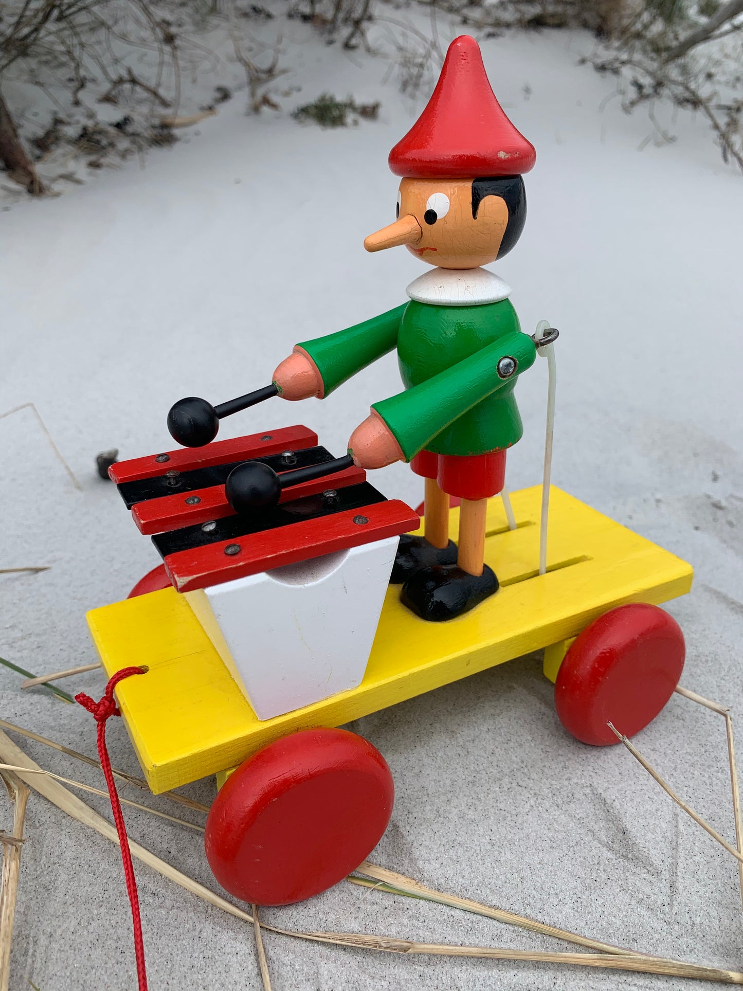 Pinocchio vintage leksak