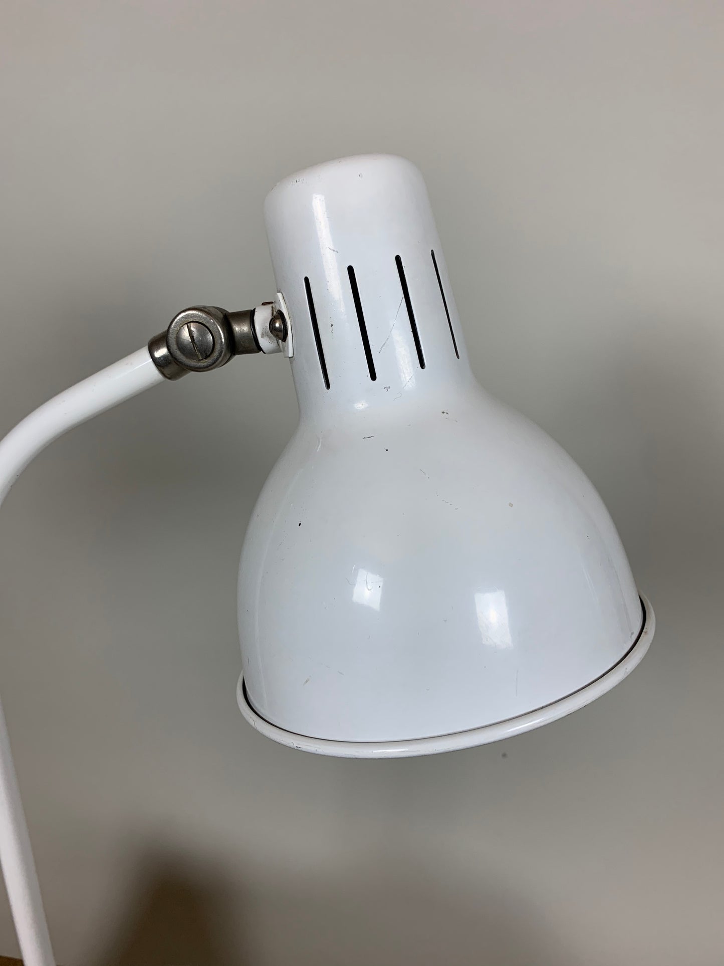 Vintage lampa - Vit