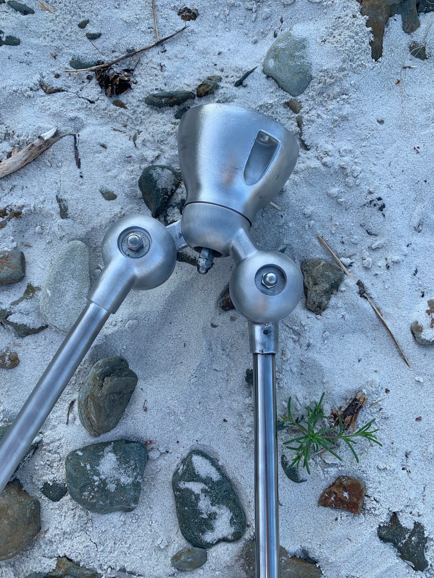 Jieldé tak- eller vägglampa med två och två armar