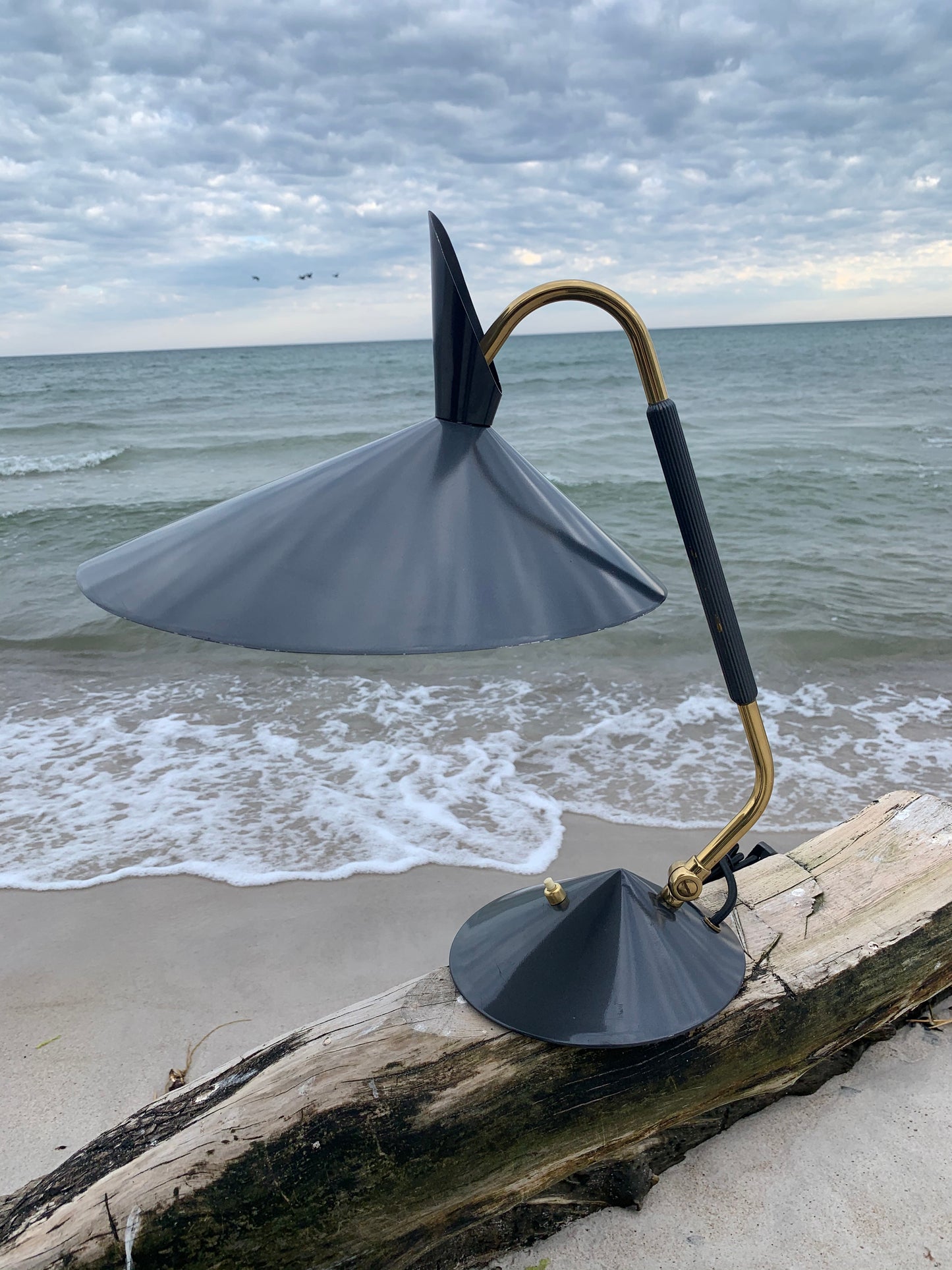 Sällsynt Hala bord/vägg vintage lampa