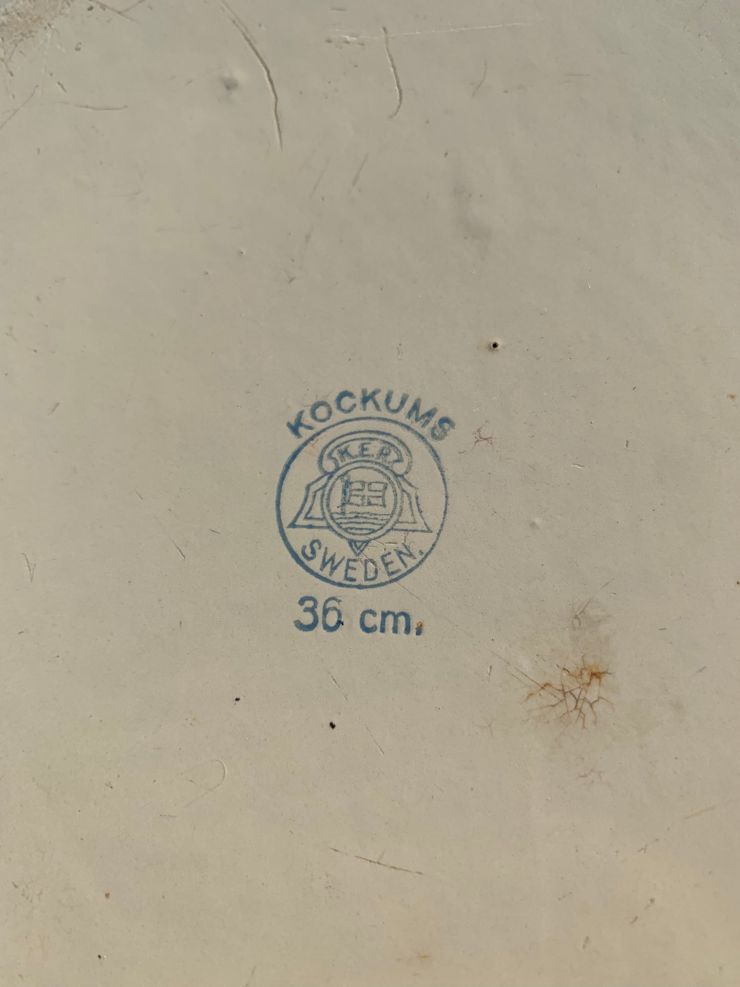 Emaljfat från Kockum