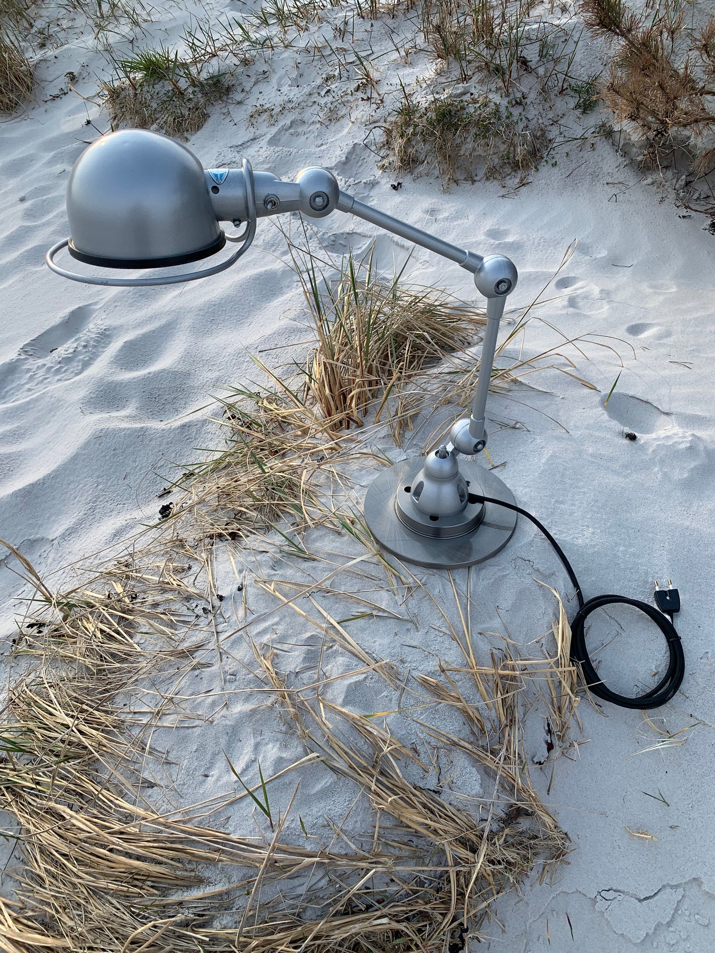 Jieldé bordslampa med 2 armar och bländskydd