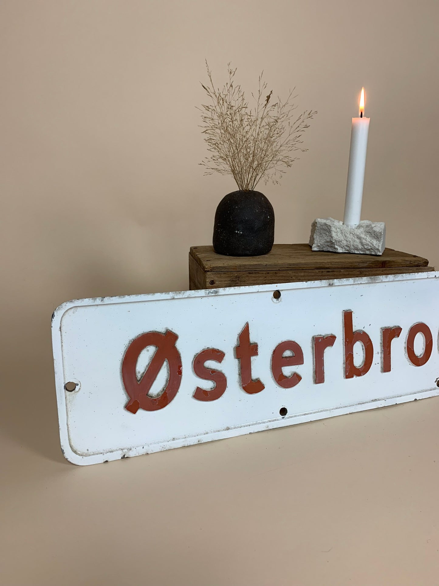 Vägskylt - Østerbrogade