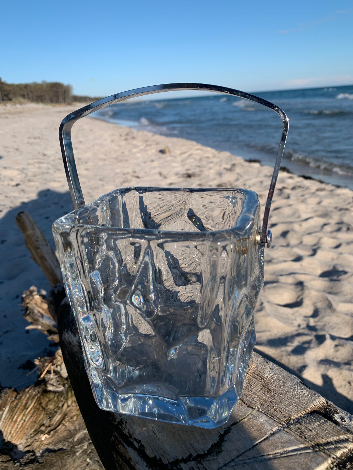 Ishink med handtag