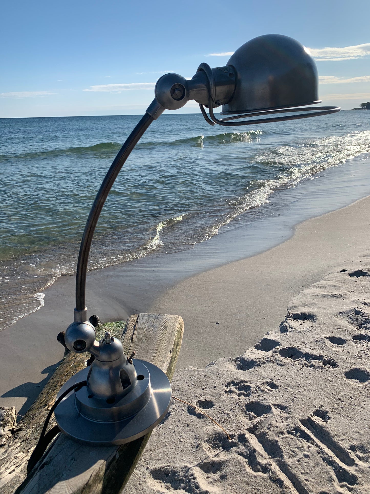 Jieldé bordslampa med svängd arm