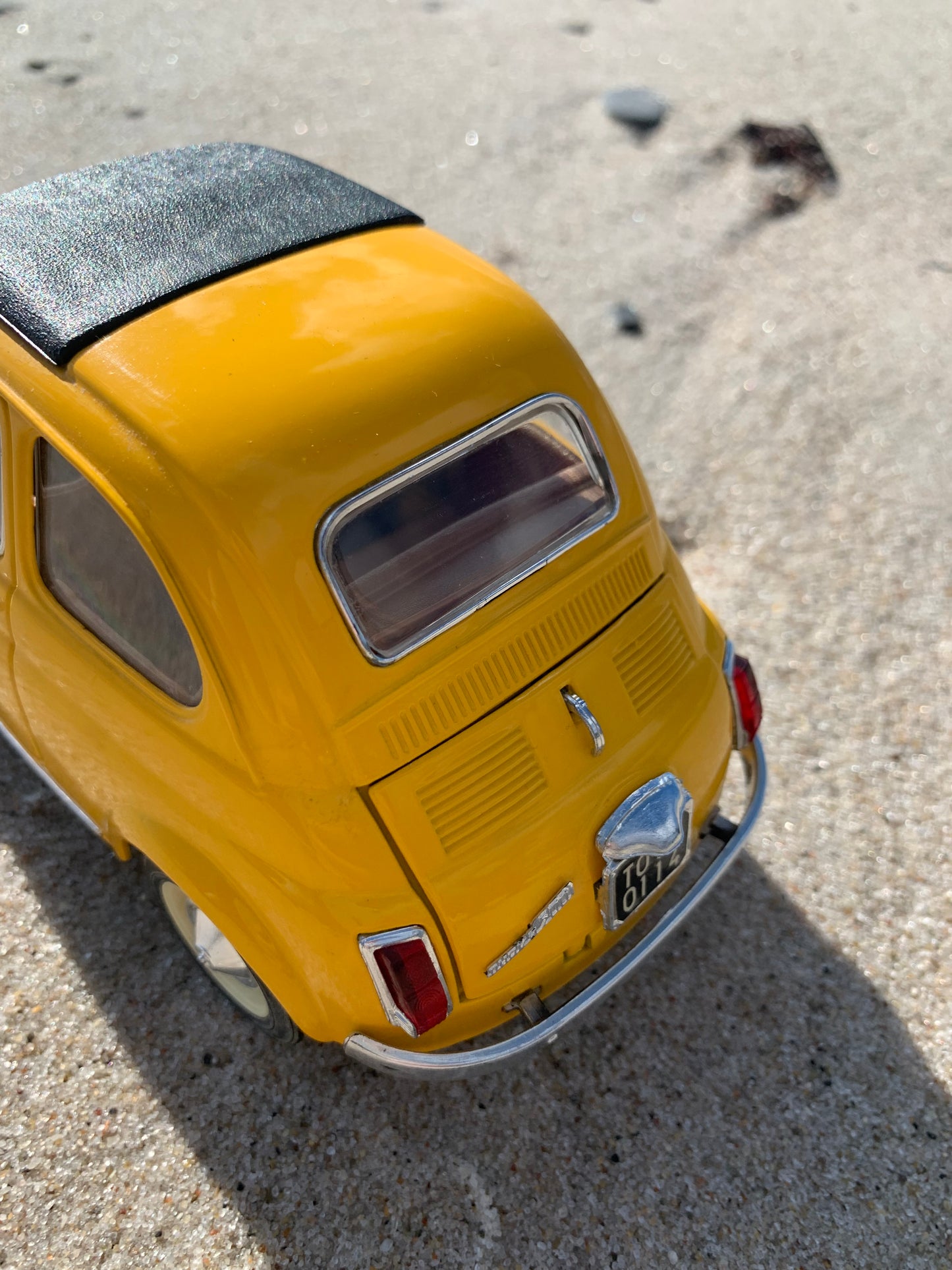 FIAT 500 - Gul