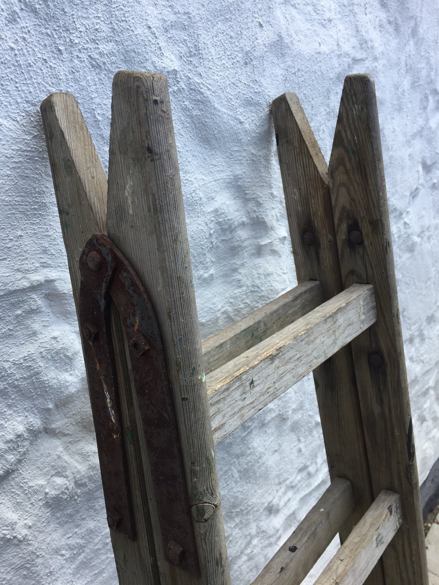 Stege med vacker patina