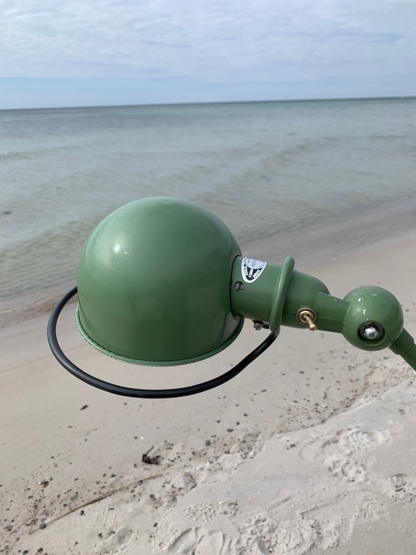 Jieldé golvlampa med 4 armar - Grön