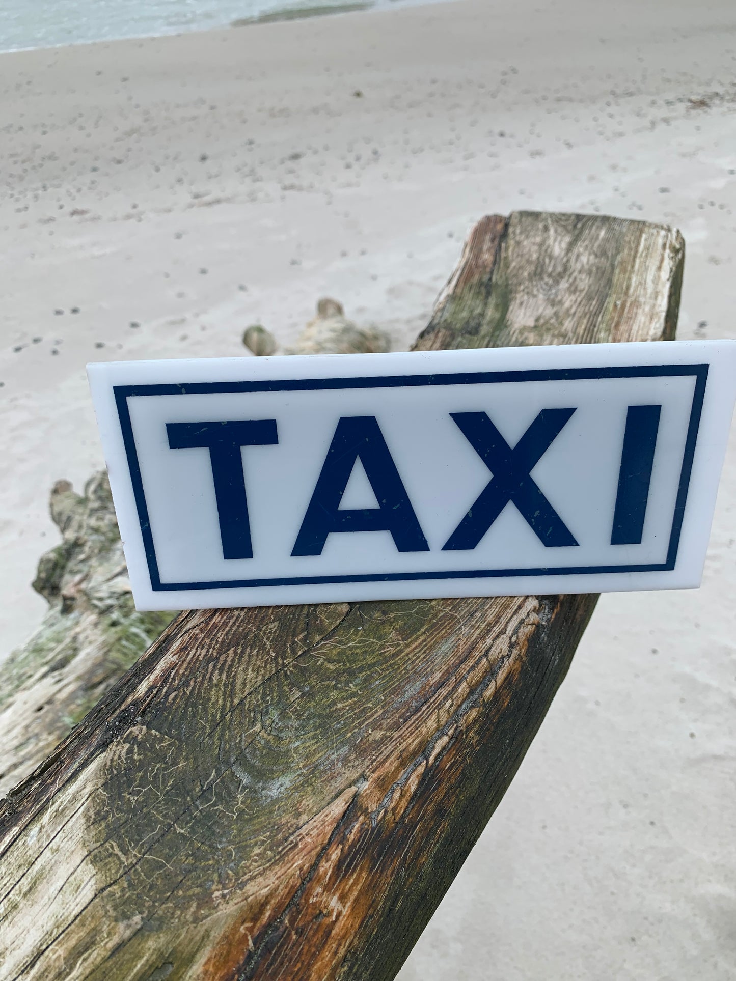 Upplyst skylt - Taxi