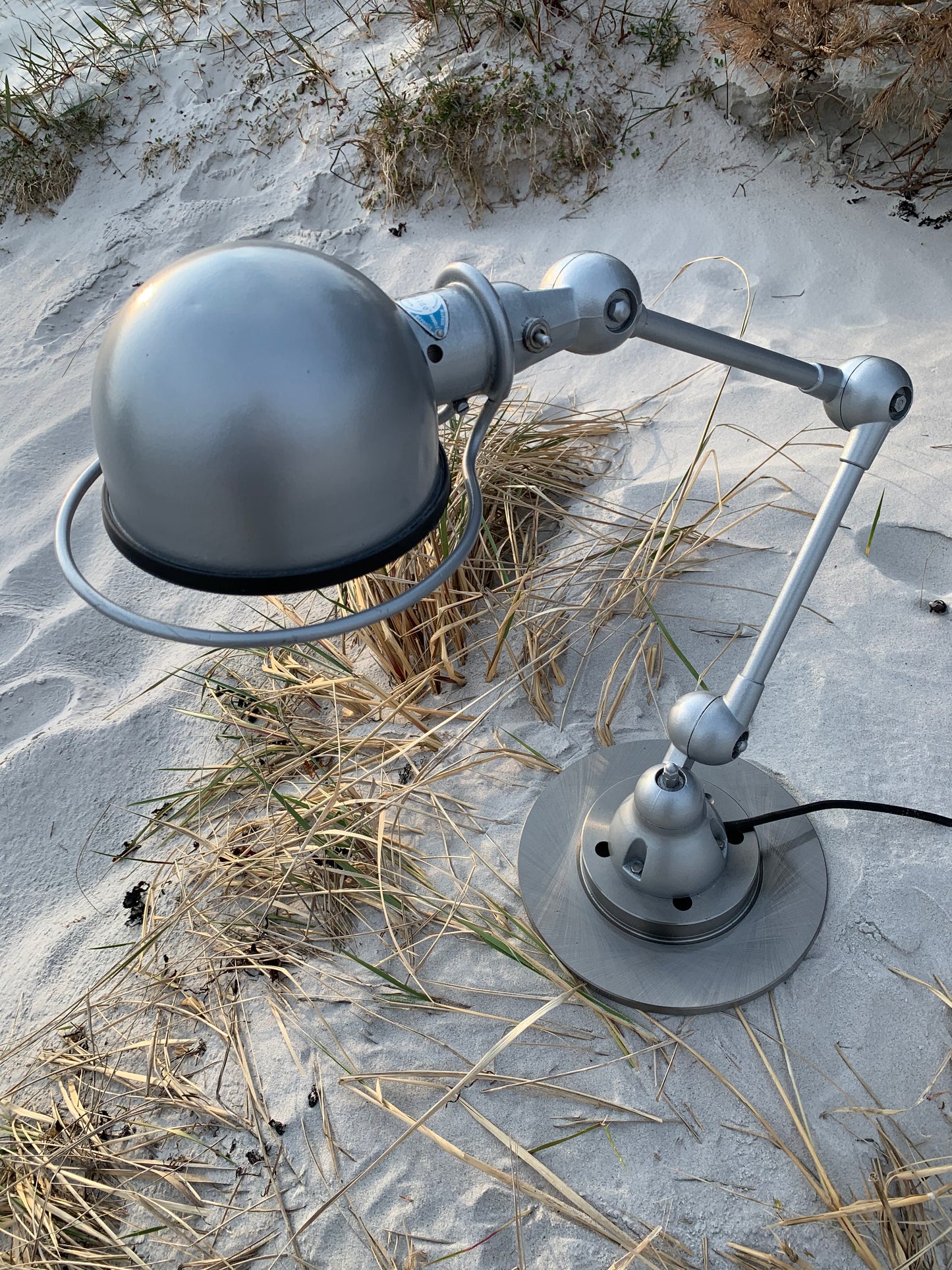 Jieldé bordslampa med 2 armar och bländskydd