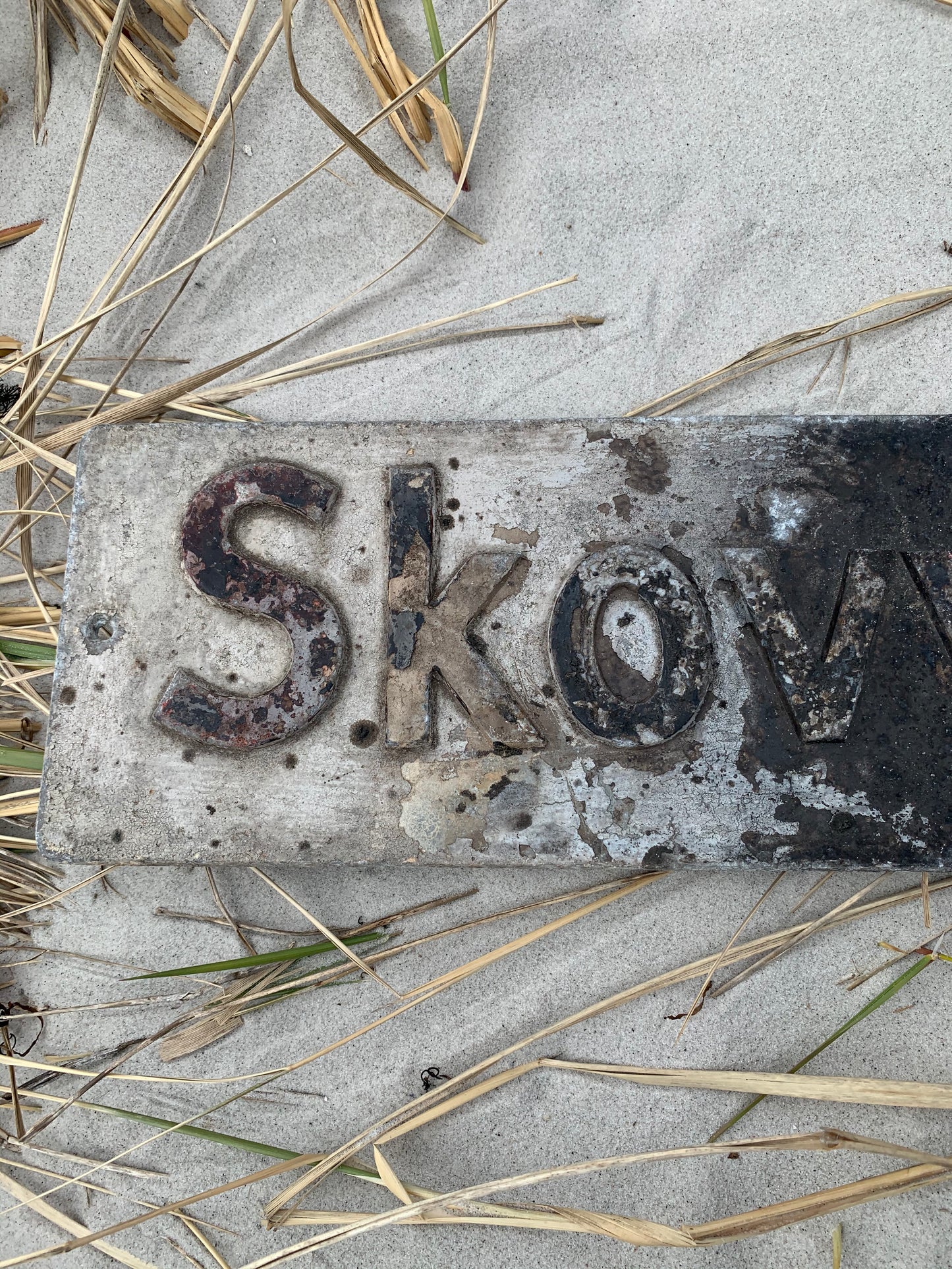 Vägskylt - Skovvej