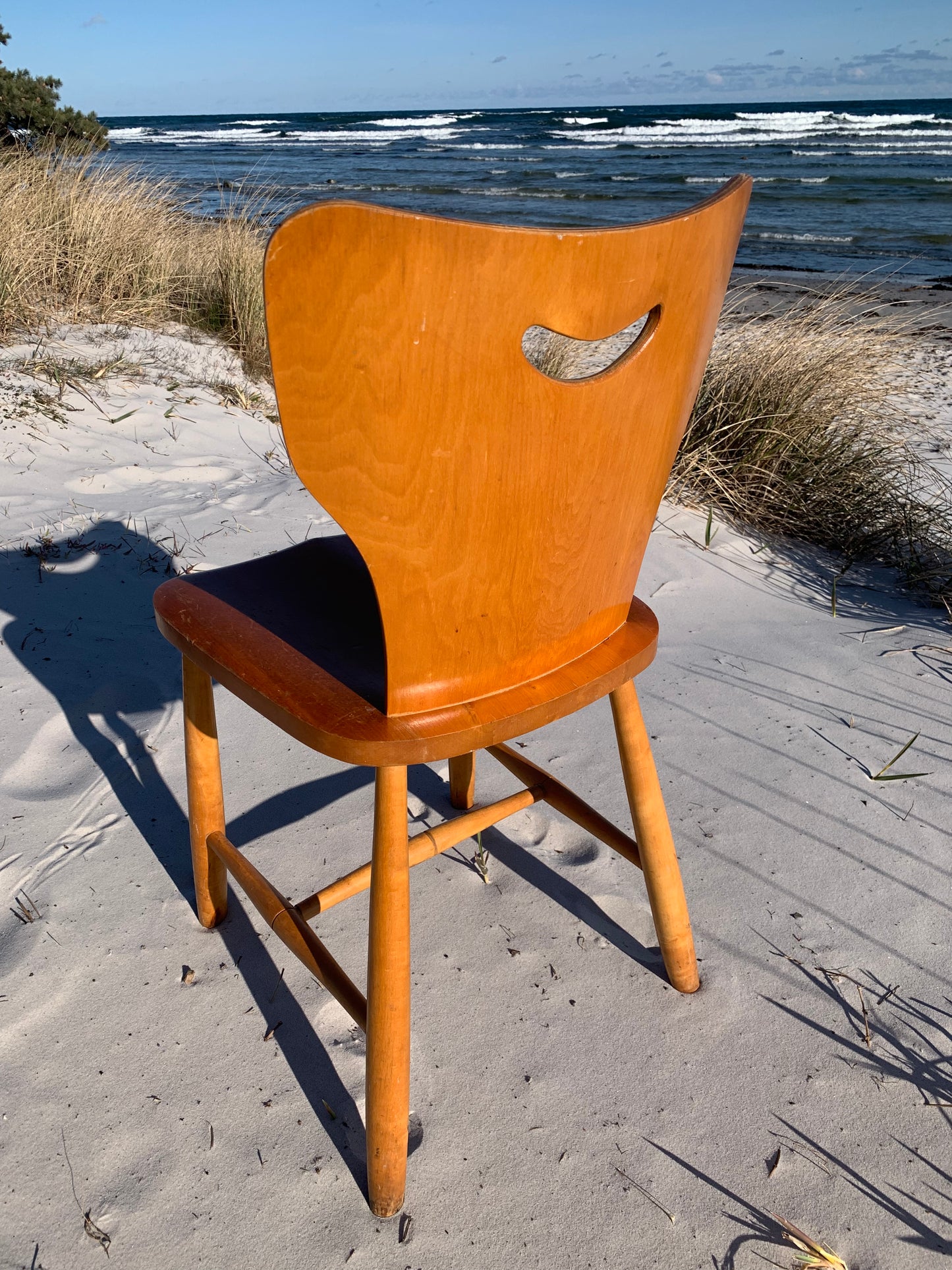 Stol med snygg design